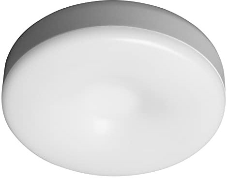 LEDVANCE Batteriebetriebene Leuchte für Innenanwendungen | DOT-it TOUCH SLIM Design | kaltweiss | 0.45W | weiss | per USB wiederaufladbarer Akku