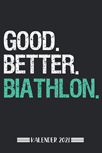 Kalender: Biathlon Kalender 2021 | Kalender & Notizbuch| Geschenk für Biathlon Fans|A5 6x9 Format (15,24 x 22,86 cm)
