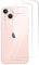 QUITECO Rückseite Schutzfolie für iPhone 14 [2 Stück] Schutz aus Gehärtetem Glas des Rückens