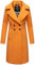 Navahoo Damen Mantel Trenchcoat Winterjacke Wintermantel B661 [B661-Wool-Apricot-Sorbet-Gr.3XL]
