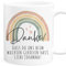 Abschiedsgeschenk Erzieherin Tasse personalisiert Danke dass du mir beim Wachsen geholfen hast Dankeschön Geschenk zum Abschied