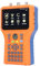 V8 Satellitensuchgerät, 4,3 LCD DVB S2X S2 S T2 T C MPEG 2 4 Digitales Signalstärkemessgerät mit Kompass, Sat-Detektor-Spektrum-Analysator für Zuhause, eingebauter 4000mAh Akku