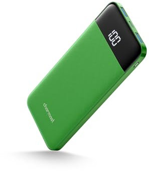 Charmast 10400mAh Power Bank Portable Charger USB C In/Output 5V 3A Battery Pack with LED Display Type C Power Pack Compatible with iPhone 15 14 13 12 11 Samsung S22 S21 Google iPad etc.