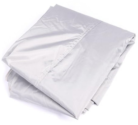 CHICIRIS Outdoor Anti Car Umbrella, Oxford Cloth Foldable Cover, Large Area Protects from Leaves for Barbecue, Picnic, Fishing (Silver