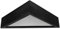 Lurrose Burial Flag Display Case,Wood Burial Flag Shadow Box Rustic Flag Display Case for Flag Frame Triangle Shadow Box Container