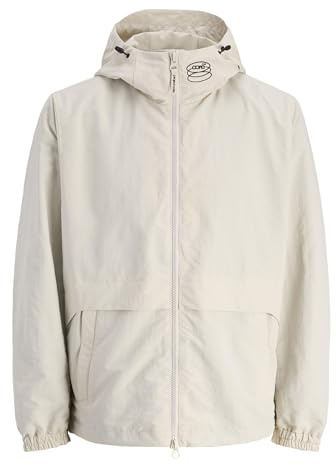 JACK & JONES Herren Jcounion Jacket Sn, Moonbeam, l