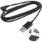 Micro USB Cable, 1.8 m USB Cable 90 Degree Left Angle Charge Cord USB Charging Cable Replacement Data Sync Charging Cord Power Supply Cord Compatible with Wacom Drawing Tablet CTL471 CTL671 CTL680