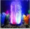 4.92 inch 12 LEDs Fish Tank Light, Bubbler Stone, LED Aquarium Lights, Air Stone Disk, Submersible Fish Tank Aquarium Decorations Accessories, Underwater Round Small Bubbles Lamp Connect to air Pump