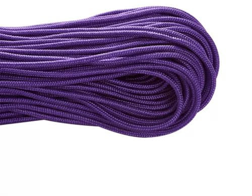 100 m Polyester-Spandex-Schnurseile, Spandex-Faden für Kletterseile, 2 mm, Mauve
