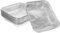 Luxshiny 30 pezzi Teglie Alluminio Usa e Getta per Forno Pans Alluminio per Torte Crostate e Quiche Vassoi Versatili per Risultati Uniformi