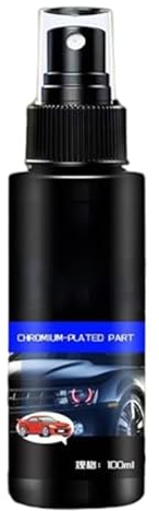 Zyntora Lucidante Cromo | Lucidametalli,Spray Ristrutturante 300ml per Auto Cerchi in Lega Vernice,per Cerchioni Auto Ruote Metalliche