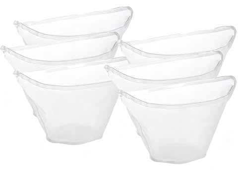 6 PCS Reusable Nut Milk Bag - Ultra Fine Mesh Strainer Bags for Straining Nut Milk, Cold Brew Coffee, Soy Milk, Vegetable Juice & Yogurt (Bowl-Shaped Nylon)