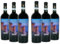 Brumale Vino Rosso Montepulciano d'Abruzzo, Vino Pieno e Intenso con Aromi di Frutta rossa e nera, 12.5% Vol, Confezione con 6 Bottiglie da 750 ml