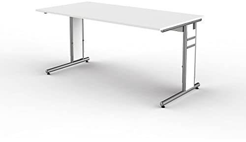 kerkmann 4101 Schreibtisch Form 4 Weiß