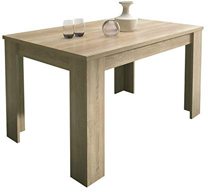 HomeSouth Mesa de Comedor Extensible, Modelo Corfu Color Cambria, Medidas Mesa: 138 x 76 x 88 cm de Fondo
