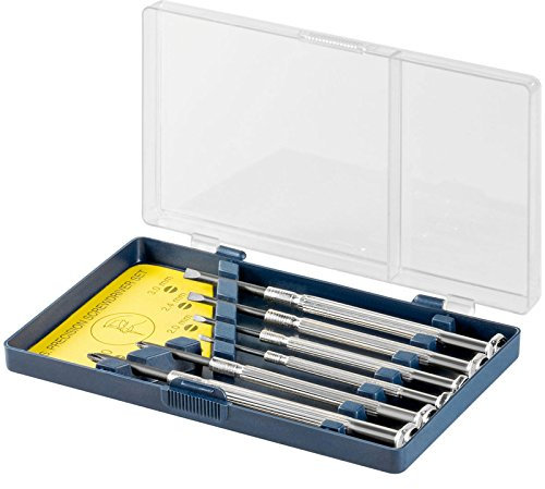 Fixpoint 77050 Schraubendreher-Set, 6-teilig, für mechanische Arbeiten