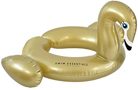 Swim Essentials Schwimmleine Junior 55 x 70 cm Schwan Gold