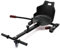 Wiltec Siège de Balance Scooter – Noir – capacité de 120 kg max. – avec Roulette et Poignées – ajustable pour Adultes et Enfants – Siège de Kart Elektroscooter compatible avec Hoverboard