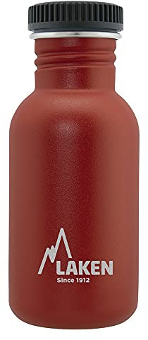 Laken Bot. ac. inox Basic 500ml - Rojo