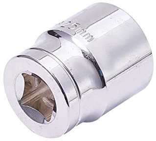 Impact Socket,6-Point 1/2-Inch Drive Imperial Socket 23mm Metric/SAE/AF Shallow Sockets for Electric/Air Impact Wrench（Pack of 1）