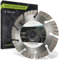 Turbo disco diamantato 125 mm per cemento armato, granito, pietra. Dischi diamantati con segmenti turbo da 10 mm | qualità del marchio rendech®