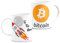 Cryptocurrency Tasse PersonalisiertTo The Moon Weiße Keramiktasse 11oz Original Gifts (Bitcoin)