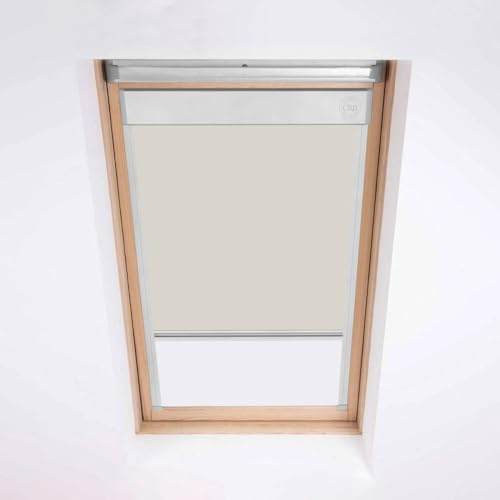 Tenda avvolgibile Skylight per finestre da tetto Velux Tenda oscurante S01 color crema