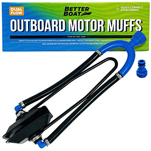 Bootsmotor-Muffs Außenbordmotor-Muffs und Innenbord-I/O-Ohrspüler Motorspüler Motorspüler Teile Schlauchadapter Bootsmuffs Außenbordmotor Flush Marine Use Kit Bootszubehör Überwinterung Spülen &