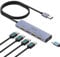 TSUPY Hub USB 3.2 Gen 2, Data Hub USB 3.2 avec Câble de 120cm de Long, 4 Ports USB 3.2 Gen2 avec 1 Port Type-C pour Alimentation, Compatible avec PC, Macbook Pro, Macbook Air, iMac, Surface Pro 3,iPad