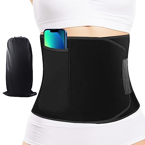 Ceinture de Sudation, LUZOON Homme et Femme Ceinture Abdominale Néoprène Fitness Sauna Ceinture Amincissant Réglable