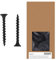 HELPMATE Schnellbauschraube 3,9x 35 mm Phosphatiert PH2 500 Stück Grobgewinde Trockenbauschrauben, Gipskartonschraube, Trompetenkopf, U-Profile, Kreuzschlitz