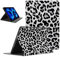 Foonary Hülle für iPad Air 5th Generation(2022)/ iPad Air 4th Generation(2020) 10,9, Aesthetic Ultra Dünn Leicht Tablet Schutzhülle mit Standfunktion PU Leder Stoßfeste Case Cover, Leopard 1