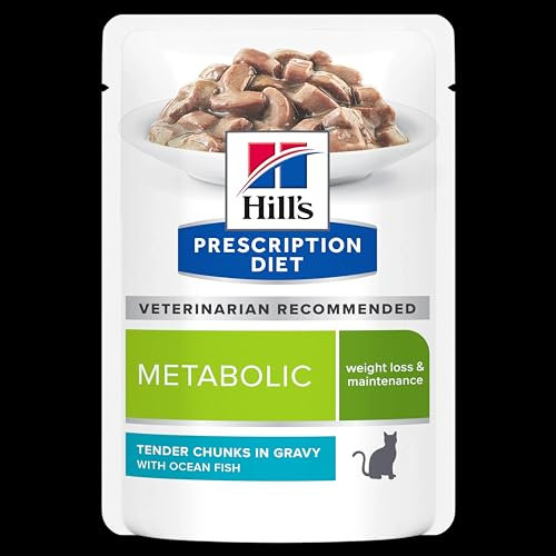 HILL'S Feline Metabolic Fisch, Blau, 12 x 85 g
