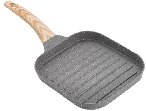 Nonstick Grill Pan - Nonstick Skillet for Stove Tops - Grilling Pan for Grill BBQ Grilling Griddle Heavy-Duty Grilling Cooking Pan Kitchen Tool Small Pot for Kitchen, Restaurant