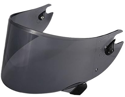 Visiera Casco Moto per Shark Race R Pro GP,Visiera Per Casco da Moto, Sostituzione della Visiera della Lente del Casco del Parabrezza del Motociclo per Il Casco Integrale (Nero)