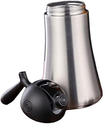 GRADENEVE 1pieza Botella De De Inoxidable Potente Almacenamiento De Salsas Para Cocina y Sin Derrames Tapa Antipolvo