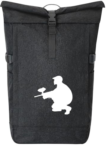 Huuraa Kurierrucksack Paintball Silhouette Geschenk