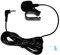 Microfono autoradio da 3,5 mm, microfono esterno auto microfono per veicolo unità principale DVD GPS Bluetooth audio radio stereo, cavo da 3 m, plug and play