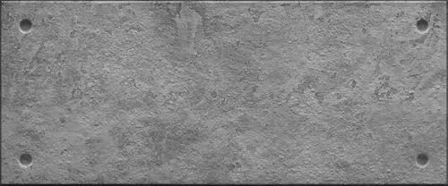 AMON 3D Wandpaneel Styropor Platte 120x50cm Beton Grau - Fassaden- Wand-Verkleidung Steinoptik Styropor-Paneele Betonnoptik für Küche Büro Badezimmer Außenbereich