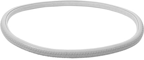 Elastic Wheelchair Replacement Tire PU Solid 24x1-3/8 Wheel | Puncture-resistant No Inflating Needed Design, Fits 550mm Rims, 20 to 23mm Slot Width