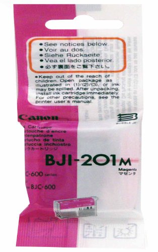 Canon 0948A001 BJI-201M Tintenpatrone magenta Standardkapazität 9ml 1er-Pack
