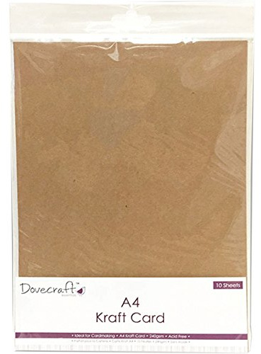 Dovecraft Essentials - A4 Premium Kraft Cards