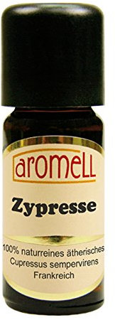 aromell Zypresse - 100% naturreines, ätherisches Öl aus Frankreich, 10 ml