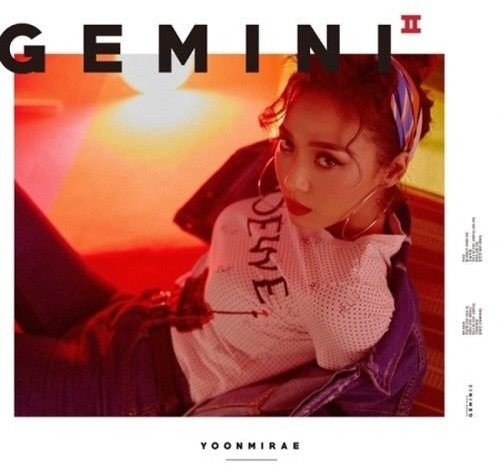 YOON MIRAE-[Gemini 2 4th Album CD+PhotoBook K-POP Sealed Tiger JK Hip-Hop Rap
