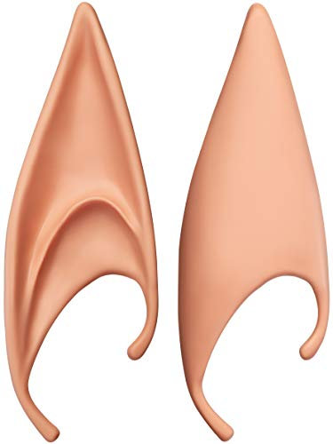 Balinco 2 Elfenohren Spitzohren Latex Ohren für Erwachsene Cosplay Halloween Karneval Fasching