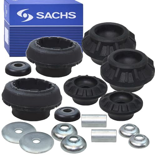 4x SACHS Domlager Federbeinlager Stützlager Reparatursatz Rep. Satz inkl. Wälzlager vorne Vorderachse + hinten Hinterachse