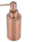 Liineparalle 304 Edelstahl Rose Gold Seifenflasche Seifenspender Pumpe Nachfüllbare flüssige Handseifenspender für Badezimmer(250ml)