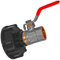 IBC Container Zubehör Adapter Kappe Deckel - Tank Adapter mit Kugelhahn 3/4 Zoll Innengewinde