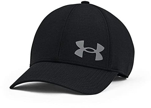 Under Armour Herren Isochill Armourvent Baseball Cap - Schwarz/Pitch Grau - M/L