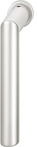 FSB Fenstergriff 341076 - Griff auf runder kleiner Rosette, Aluminium silber eloxiert